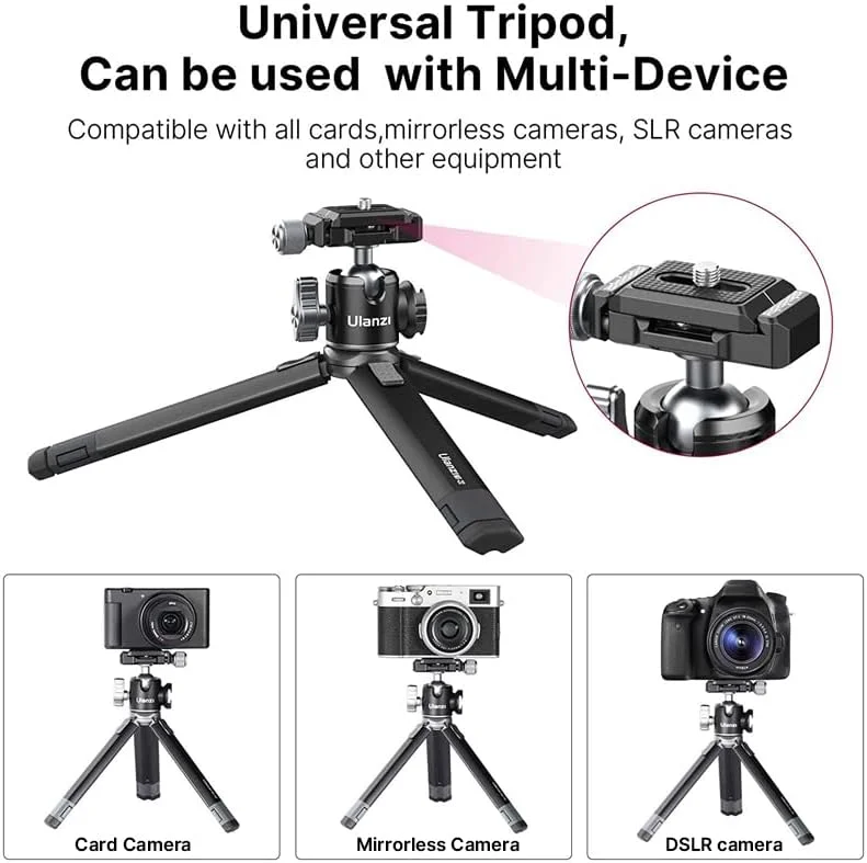 AECAM - سه پایه فلزی سبک ULANZI MT-24 𝖵log Lite با هد توپی، قابل افزایش طول، 1/4 اینچ، پایه تک پایه، کفشک سرد، Arca Quick Swiss، حداکثر بار 2.5 کیلوگرم (پایه با هد توپی) AECAM - سه پایه فلزی سبک ULANZI MT-24 𝖵log Lite با هد توپی، قابل افزایش طول، 1/4 اینچ، پایه تک پایه، کفشک سرد، Arca Quick Swiss، حداکثر بار 2.5 کیلوگرم (پایه با هد توپی)