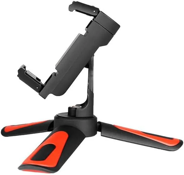 AECAM - سه پایه Officia KT-18 کوچک برای موبایل، استند نگهدارنده دوربین، تثبیت کننده با سر انعطاف پذیر و زاویه ارتفاع (قرمز) AECAM - سه پایه Officia KT-18 کوچک برای موبایل، استند نگهدارنده دوربین، تثبیت کننده با سر انعطاف پذیر و زاویه ارتفاع (قرمز)