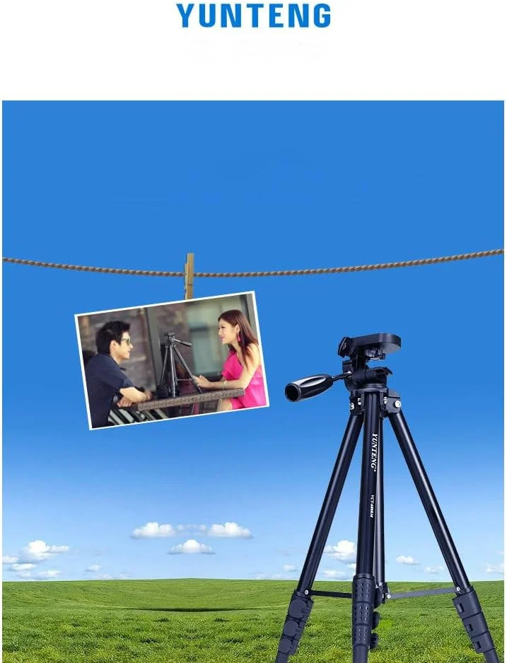 AECAM - سه پایه دوربین حرفه ای YUNTENG 680 سه پایه انعطاف پذیر برای دوربین های دیجیتال DSLR SLR نیکون، کانن، سونی، فوجی، پنتاکس AECAM - سه پایه دوربین حرفه ای YUNTENG 680 سه پایه انعطاف پذیر برای دوربین های دیجیتال DSLR SLR نیکون، کانن، سونی، فوجی، پنتاکس