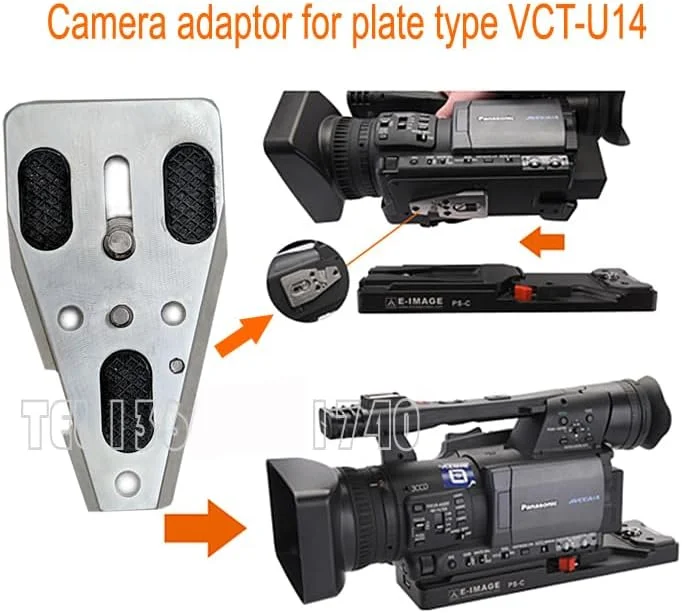 صفحه تعویض سریع رهاسازی AECAM - VCT مناسب برای VCT-U14 SHAN-TM700MC -C سه پایه فیلمبرداری 4K دوربین DSLR بدون آینه دوربین فیلمبرداری HDV صفحه تعویض سریع رهاسازی AECAM - VCT مناسب برای VCT-U14 SHAN-TM700MC -C سه پایه فیلمبرداری 4K دوربین DSLR بدون آینه دوربین فیلمبرداری HDV