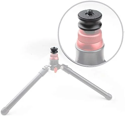 تبدیل پیچ 1/4 به 3/8 اینچ نر به ماده برای سه پایه دوربین، هد توپی و تک پایه (قرمز) تبدیل پیچ 1/4 به 3/8 اینچ نر به ماده برای سه پایه دوربین، هد توپی و تک پایه (قرمز)