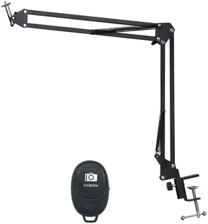 پایه رومیزی فلزی سه پایه جدید AECAM، چند منظوره، قابل حمل و مناسب برای ضبط با نگهدارنده تلفن همراه (مدل 3) پایه رومیزی فلزی سه پایه جدید AECAM، چند منظوره، قابل حمل و مناسب برای ضبط با نگهدارنده تلفن همراه (مدل 3)