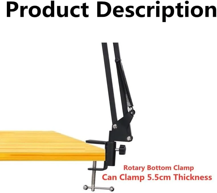 پایه رومیزی فلزی سه پایه جدید AECAM، چند منظوره، قابل حمل و مناسب برای ضبط با نگهدارنده تلفن همراه (مدل 3) پایه رومیزی فلزی سه پایه جدید AECAM، چند منظوره، قابل حمل و مناسب برای ضبط با نگهدارنده تلفن همراه (مدل 3)
