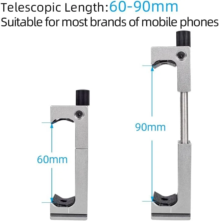 نگهدارنده گوشی موبایل AECAM - XJ-8 به همراه تراز و مانت کفشک سرد برای اتصال میکروفون و فلاش نگهدارنده گوشی موبایل AECAM - XJ-8 به همراه تراز و مانت کفشک سرد برای اتصال میکروفون و فلاش