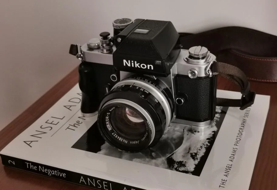 AECAM - براکت L شکل چوبی آبنوس فوق سبک، پایه صفحه هد توپی سه پایه و دسته گریپ برای لوازم جانبی دوربین فیلمی NIKONs F2 (04)