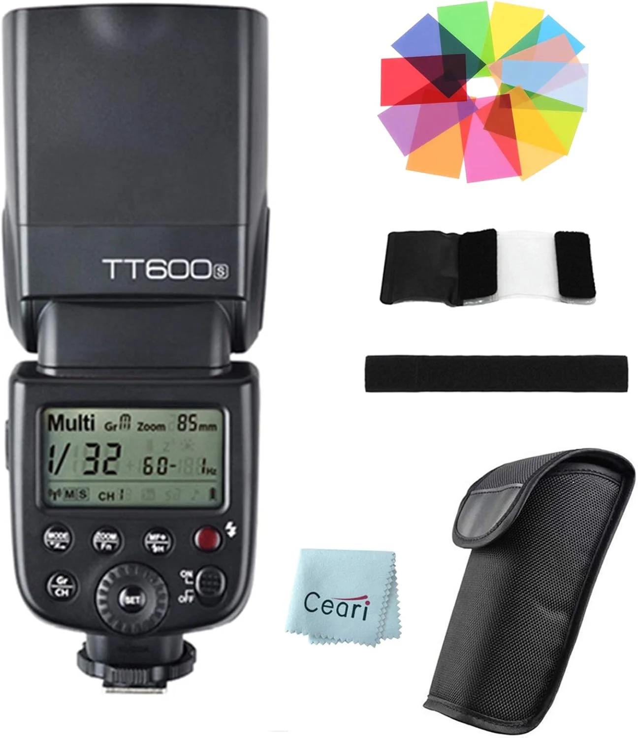 فلاش اسپیدلایت بیسیم گودکس TT600S GN60 2.4G برای دوربین سونی A7 A7R A7S A7 II A7R II A6000 DSLR با کفشک MI فلاش اسپیدلایت بیسیم گودکس TT600S GN60 2.4G برای دوربین سونی A7 A7R A7S A7 II A7R II A6000 DSLR با کفشک MI