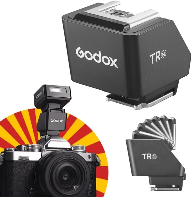 آداپتور افزایش ارتفاع هات شو Godox TR-N TTL برای فلاش های Godox IT30PRO-N IT30 PRO N IT20-N IT20N Mini TTL سازگار با دوربین های نیکون