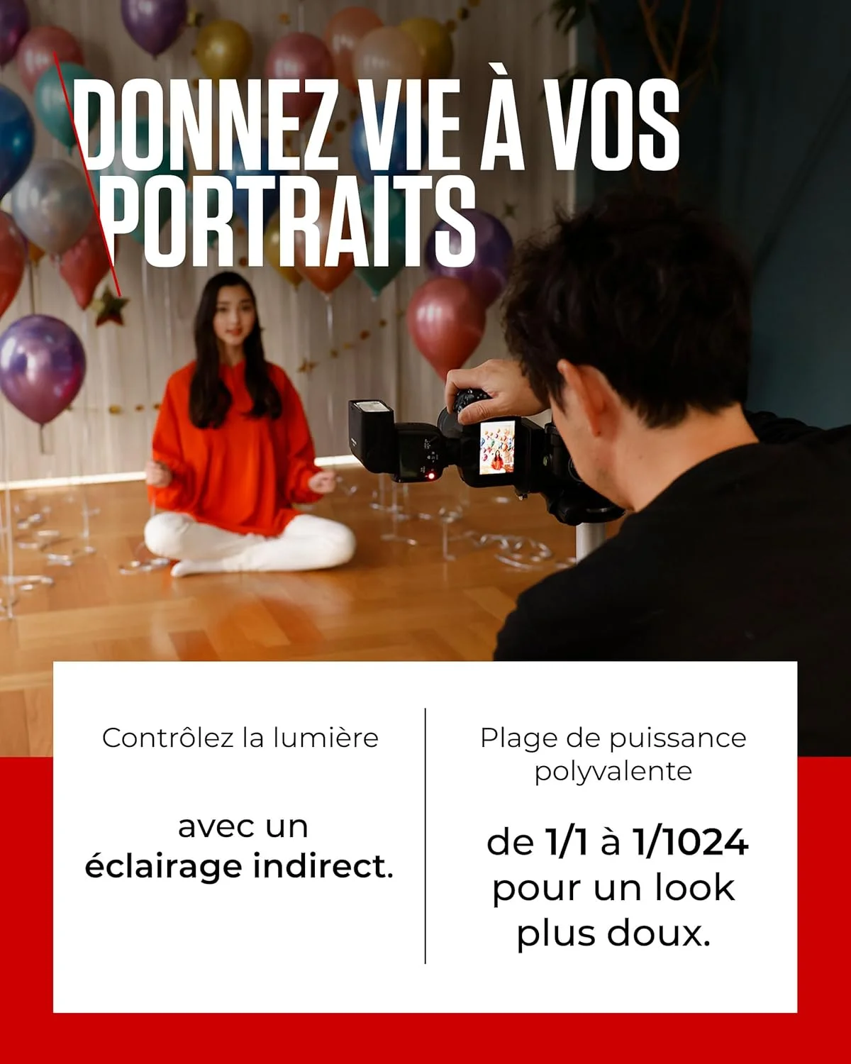 فلاش کانن اسپیدلایت EL-10 (لوازم جانبی دوربین کانن، عدد راهنما 40، فاصله کانونی 24-105 میلی‌متر، زمان شارژ 1.5 ثانیه، کنترل بی‌سیم، E-TTL II، اتصال دوربین، قدرت 1/1 تا 1/1024، شیب 180 درجه)