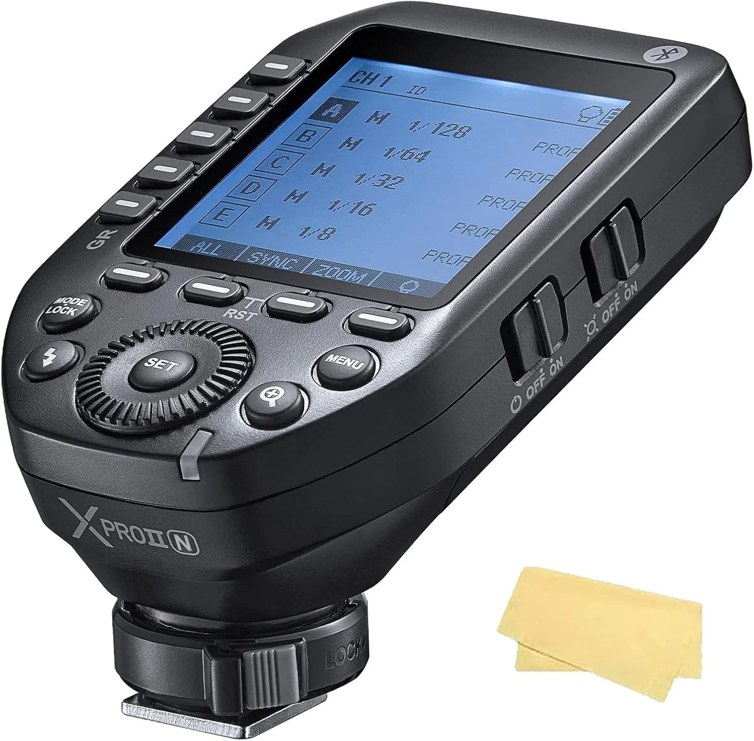 فرستنده LCD پرسرعت Godox XPro II-N-TTL 2.4G برای دوربین های نیکون D5 D4 D60 D800 D5000 D5100 D5300 D7000 D70S D7C0 D750 D7100 DSLR