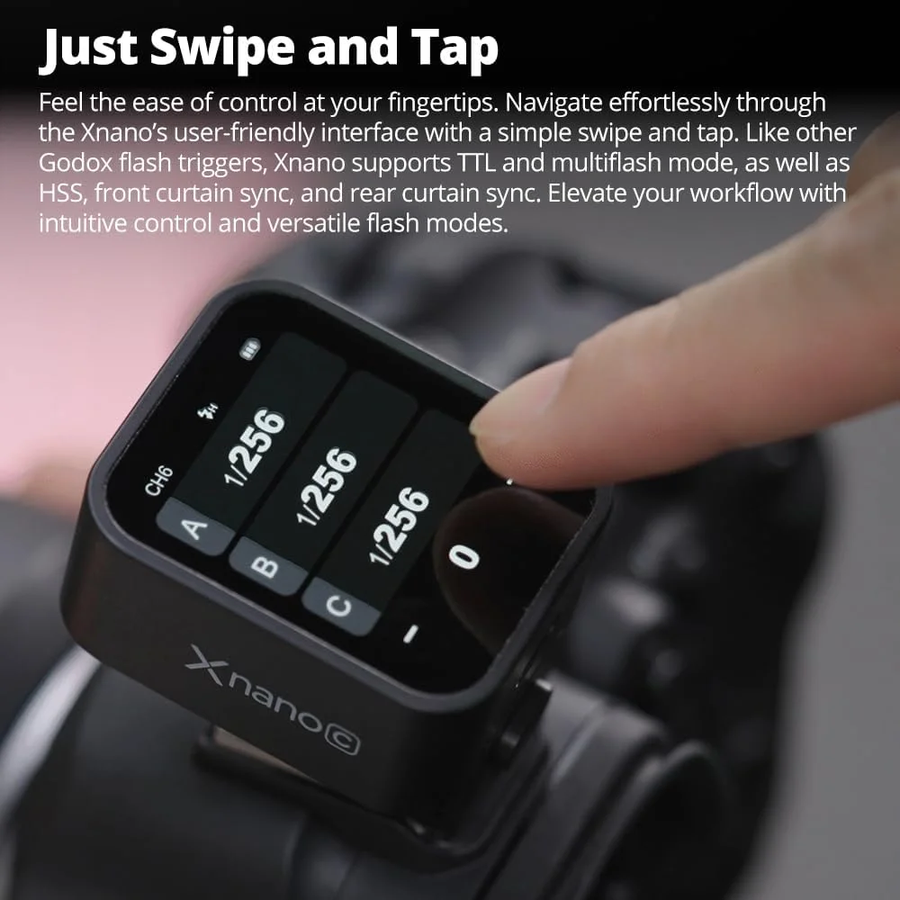 تریگر فلاش بیسیم TTL گودکس X3TTL C با صفحه لمسی و قابلیت تبدیل TCM، دارای باتری داخلی لیتیوم-یونی 3.7 ولت 850 میلی آمپر، تقریباً 7 روز آماده به کار برای دوربینهای کانن (X3-C) تریگر فلاش بیسیم TTL گودکس X3TTL C با صفحه لمسی و قابلیت تبدیل TCM، دارای باتری داخلی لیتیوم-یونی 3.7 ولت 850 میلی آمپر، تقریباً 7 روز آماده به کار برای دوربینهای کانن (X3-C)