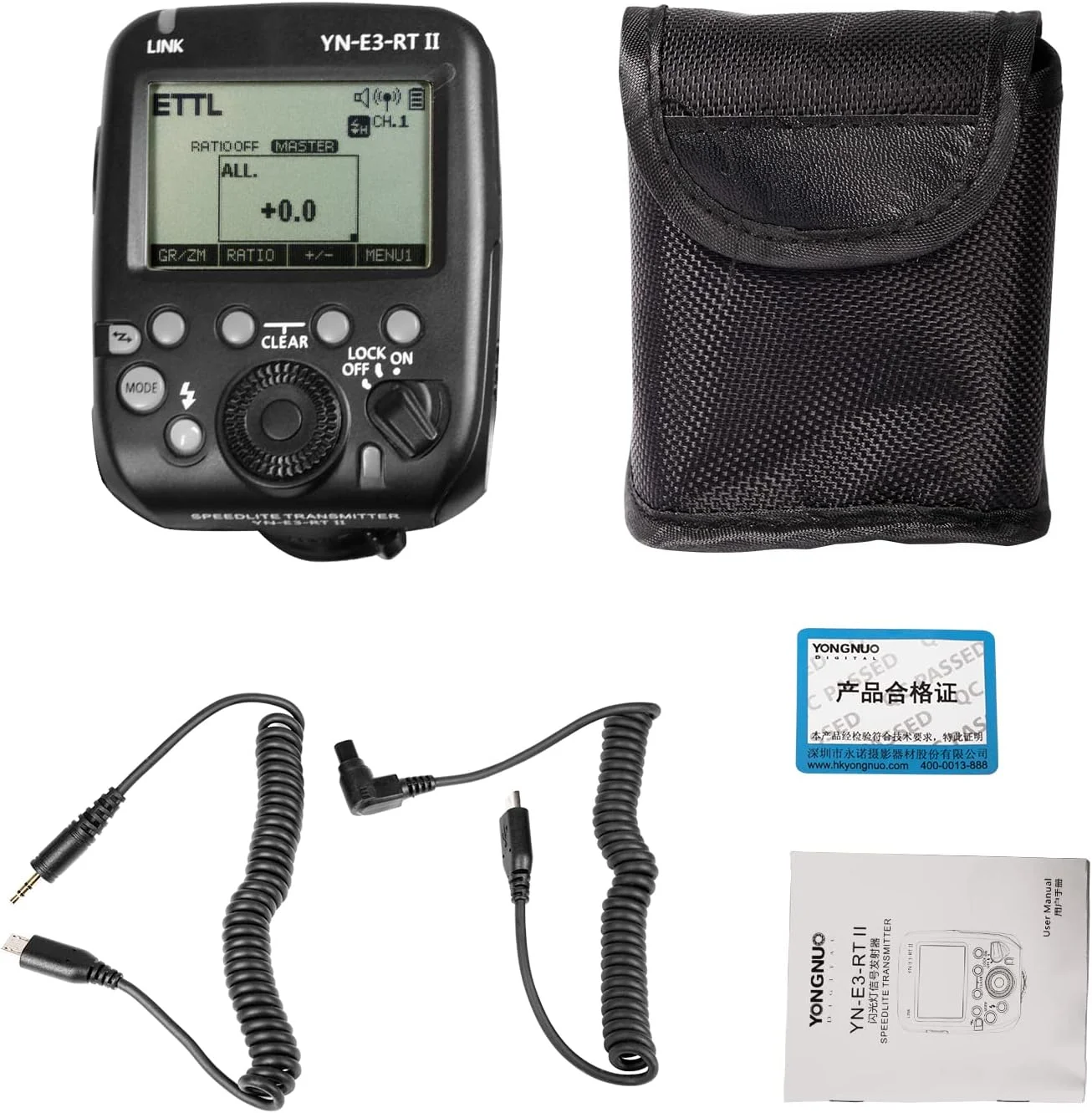 فرستنده اسپیدلایت یونگنو YN-E3-RT II فرستنده اسپیدلایت یونگنو YN-E3-RT II