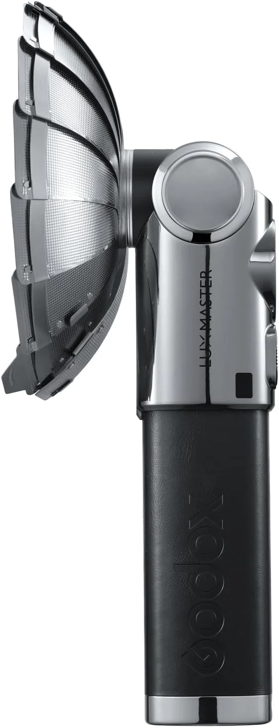 فلاش رترو Godox LUX Master GN25 6000K بی سیم 2.4G، 7.2V 2980mAh بازیافت 0.01-1.5 ثانیه، TTL/HSS 1/8000 ثانیه، 7-Level Pow شیب 0-90 درجه، چرخش 360 درجه، سازگار با دوربین های Fujifilm/Canon/Nikon/Sony/Olympus