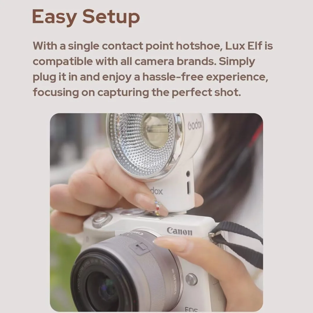 فلاش دوربین گودکس Lux Elf رترو