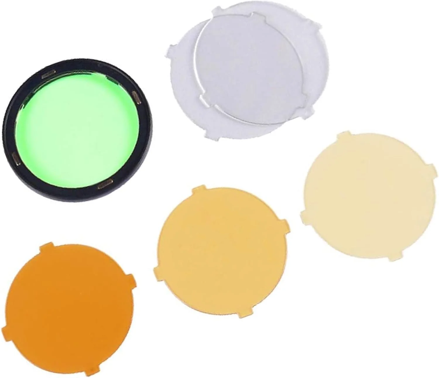 مجموعه صفحه فیلتر رنگی Godox AK-R16، سازگار با سری فلاش Godox V1، V1-S، V1-C، V-1N، قابل استفاده با هد فلاش گرد Godox H200R، AD200 Pro، AD200