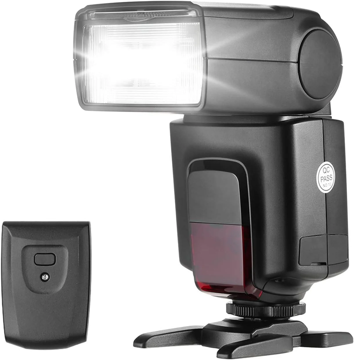 فلاش اکسترنال یونیورسال KASTWAVE TT520Ⅱ به همراه فرستنده تریگر وایرلس AT-16 2.4G با عدد راهنمای 33 و حالت های S1 S2 جایگزین برای Canon Nikon Pentax