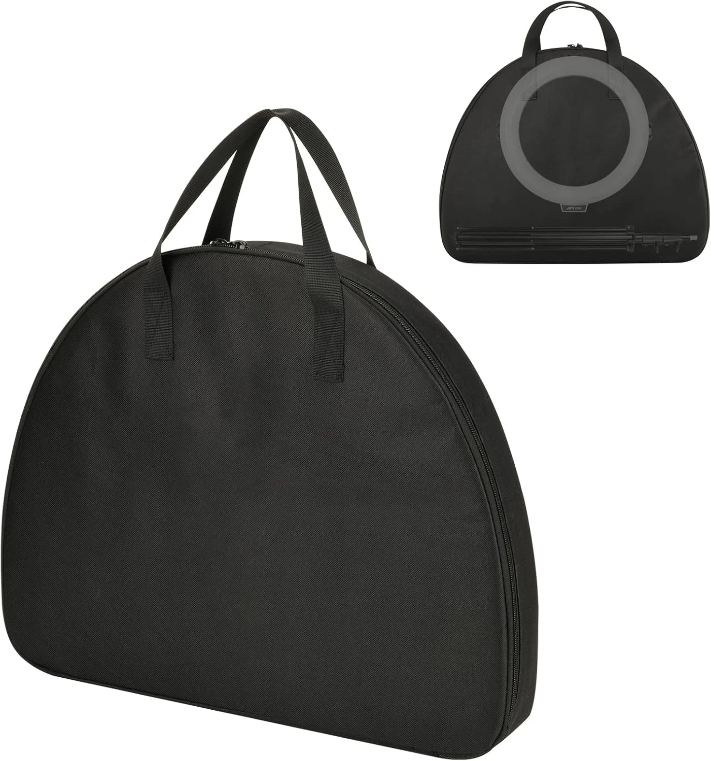 کیف حمل چراغ حلقه ای TXesign برای چراغ حلقه ای سلفی 10 اینچی و سه پایه، کیف محافظ چراغ حلقه ای سلفی برای یوتیوب، تیک تاک، و عکاسی پرتره