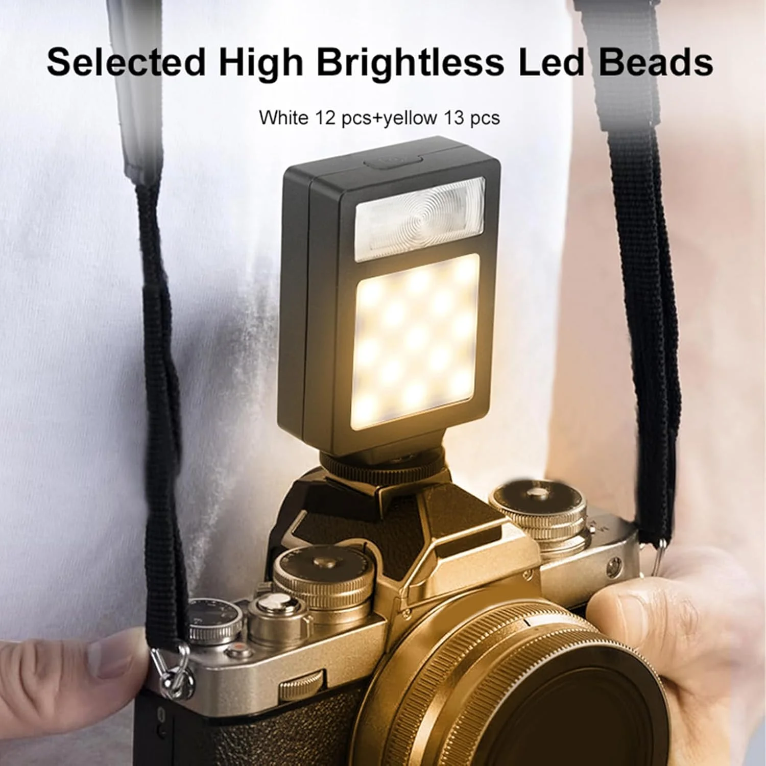 فلاش کوچک قابل حمل Jiawu با 5 سطح روشنایی GN10 2500K-6500K برای دوربین های سبک قدیمی عکاسی از نمای نزدیک فلاش کوچک قابل حمل Jiawu با 5 سطح روشنایی GN10 2500K-6500K برای دوربین های سبک قدیمی عکاسی از نمای نزدیک