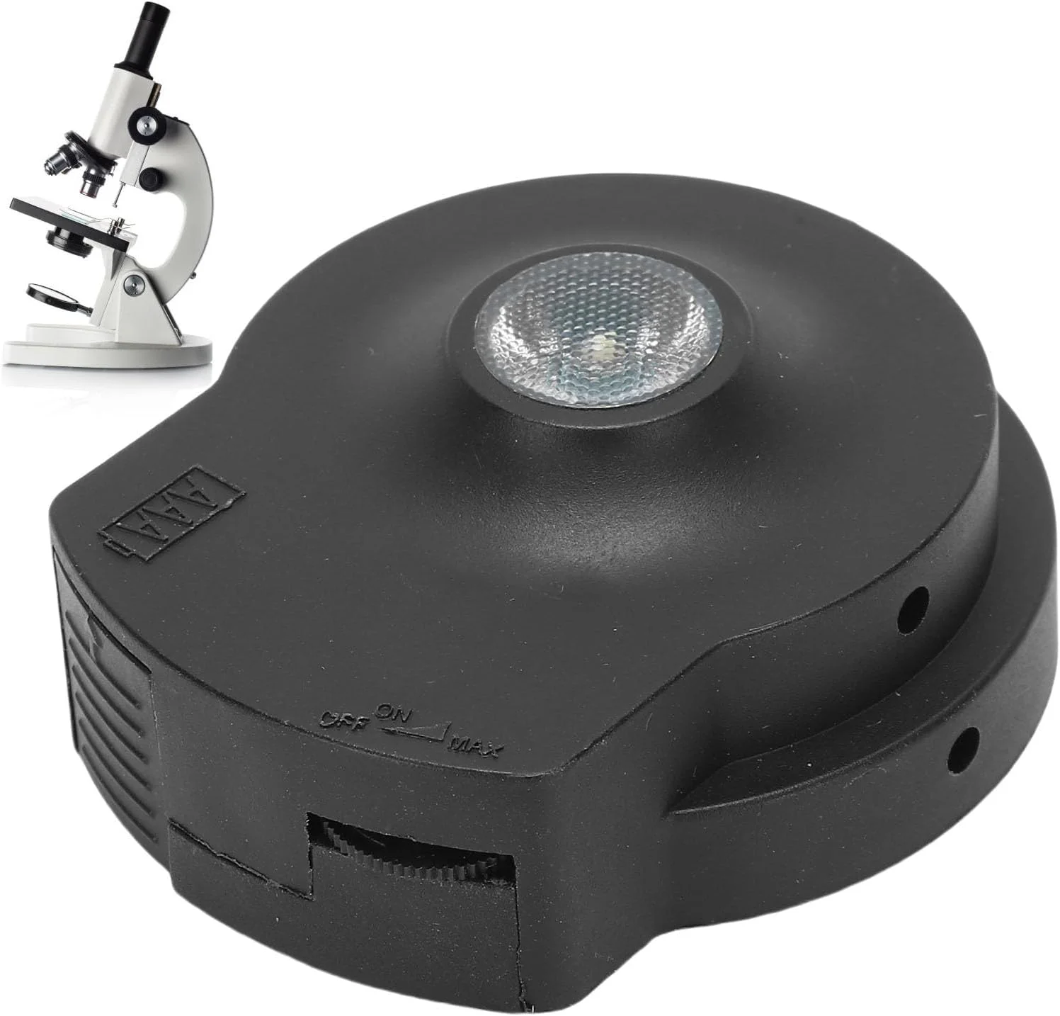 منبع نور LED زیر میکروسکوپ با قابلیت تنظیم نور پیوسته - آداپتور نورپردازی مکمل برای نمونه های بیولوژیکی آزمایشگاهی و میکروسکوپ