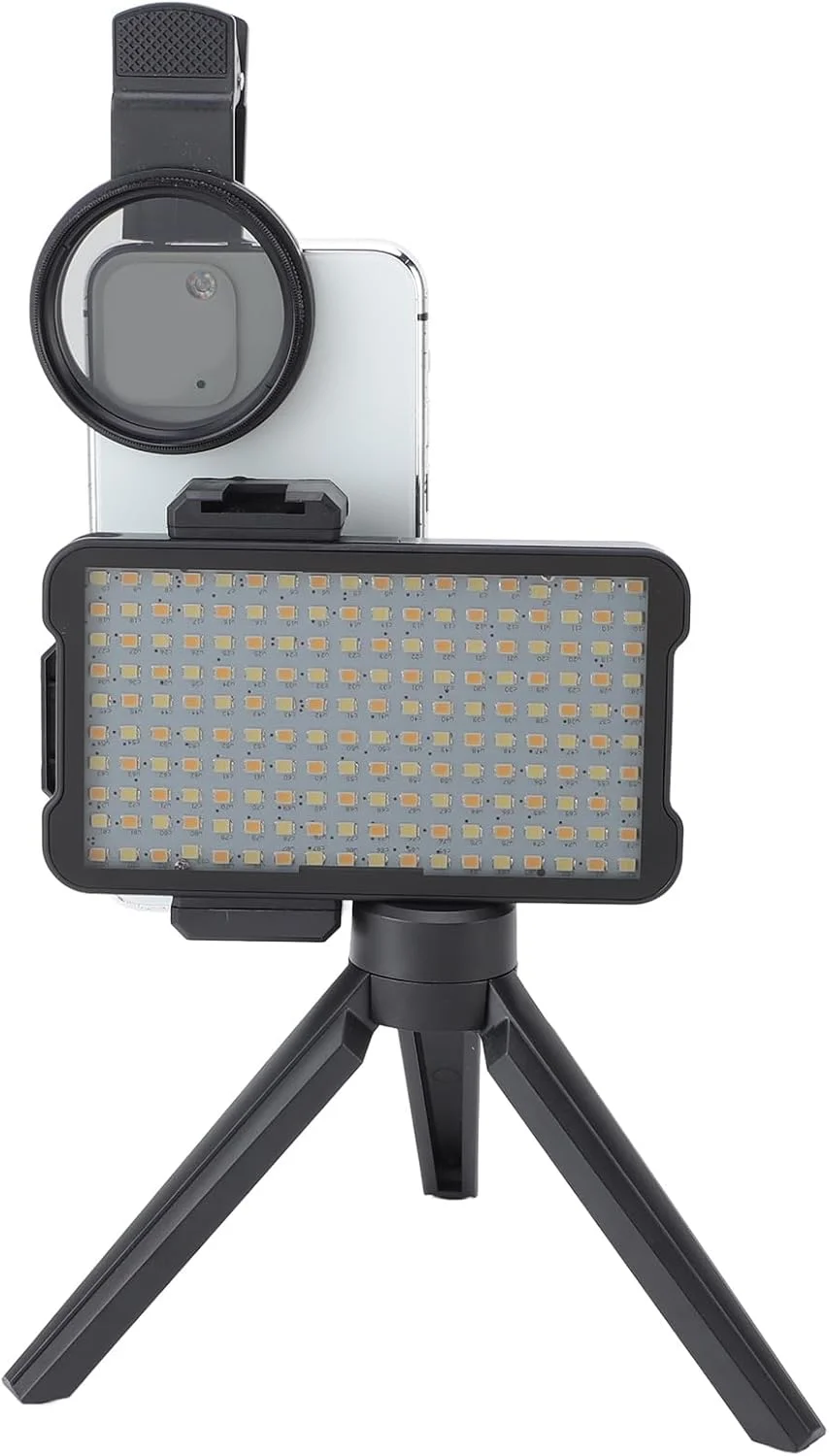 CHICIRIS نور پرکننده تتو برای کاهش بازتاب نور، چراغ حلقه ای LED قابل شارژ با فیلتر لنز CPL 52 میلی متری، بی سیم، قابل شارژ 2400K-6400K برای عکاسی CHICIRIS نور پرکننده تتو برای کاهش بازتاب نور، چراغ حلقه ای LED قابل شارژ با فیلتر لنز CPL 52 میلی متری، بی سیم، قابل شارژ 2400K-6400K برای عکاسی