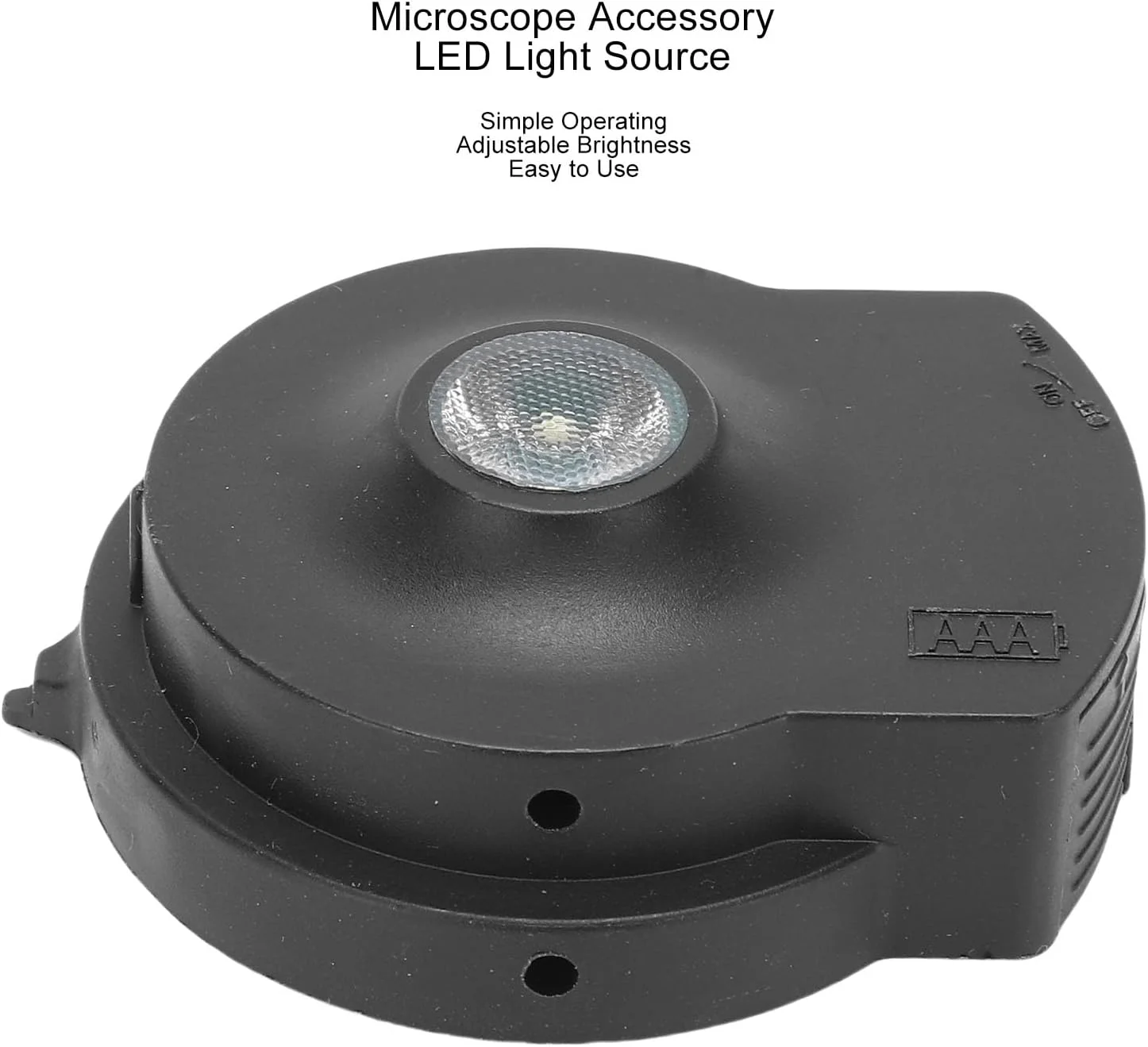 منبع نور LED زیر میکروسکوپ با قابلیت تنظیم نور پیوسته - آداپتور نورپردازی مکمل برای نمونه های بیولوژیکی آزمایشگاهی و میکروسکوپ