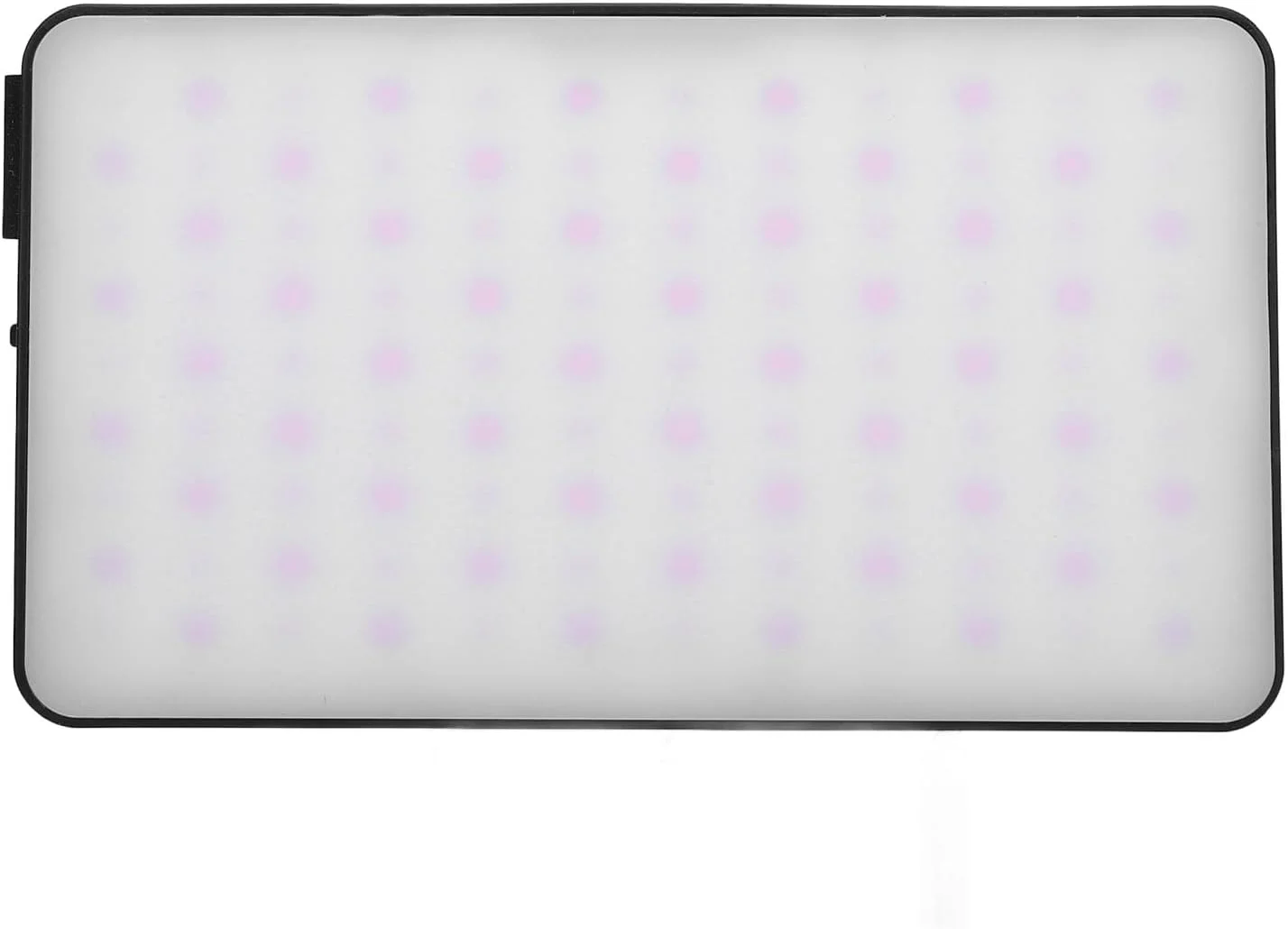 نور سلفی LED فاباتر، نور ویدیویی قابل تنظیم برای عکاسی از غذا، آرایش، پخش زنده عروسی، نور سلفی قابل شارژ با دمای رنگ قابل تنظیم CRI95+ برای سطوح فلزی