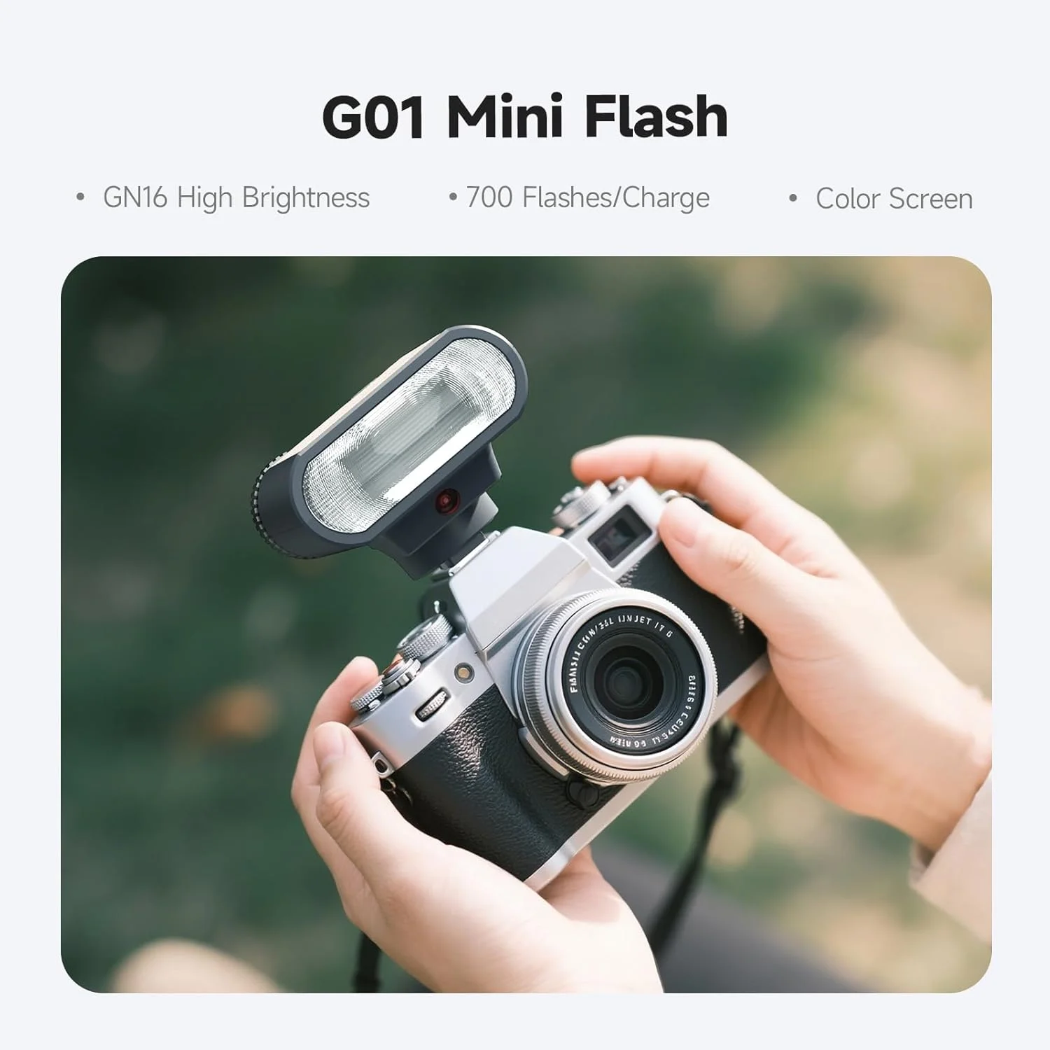 فلاش اسپیدلایت مینی دوربین PHOTOOLEX، GN16 فلاش دستی کنترل نوری S1/S2، سازگار با Canon، Sony، Nikon، Pentax، Panasonic، Olympus