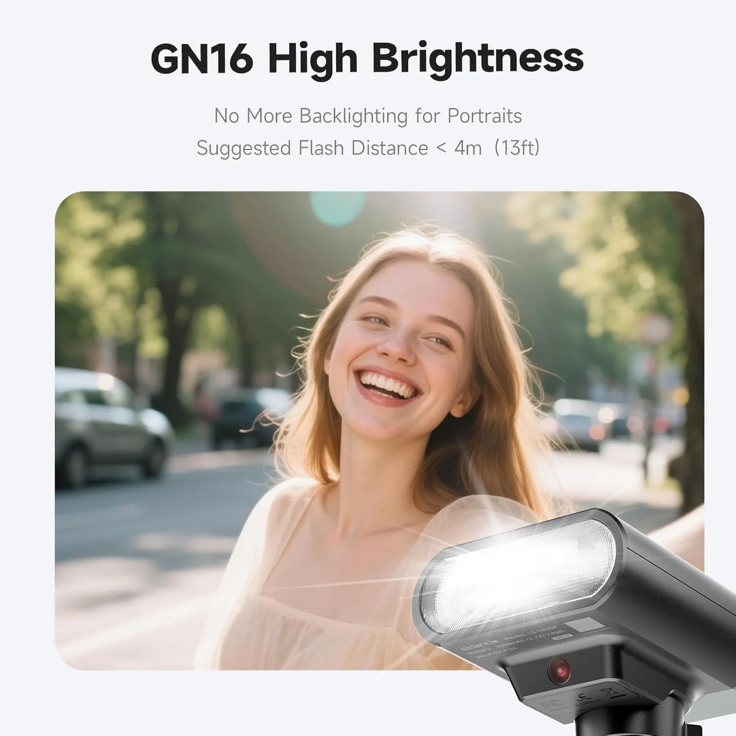 فلاش اسپیدلایت مینی دوربین PHOTOOLEX، GN16 فلاش دستی کنترل نوری S1/S2، سازگار با Canon، Sony، Nikon، Pentax، Panasonic، Olympus