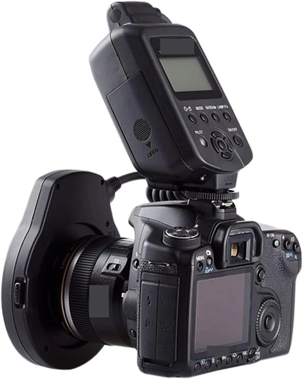 فلاش حلقوی ماکرو LED مدل ERTUUYD مناسب عکاسی با نور ملایم برای دوربینهای 5D 6D 7D 60D 70D 700D 650D فلاش حلقوی ماکرو LED مدل ERTUUYD مناسب عکاسی با نور ملایم برای دوربینهای 5D 6D 7D 60D 70D 700D 650D