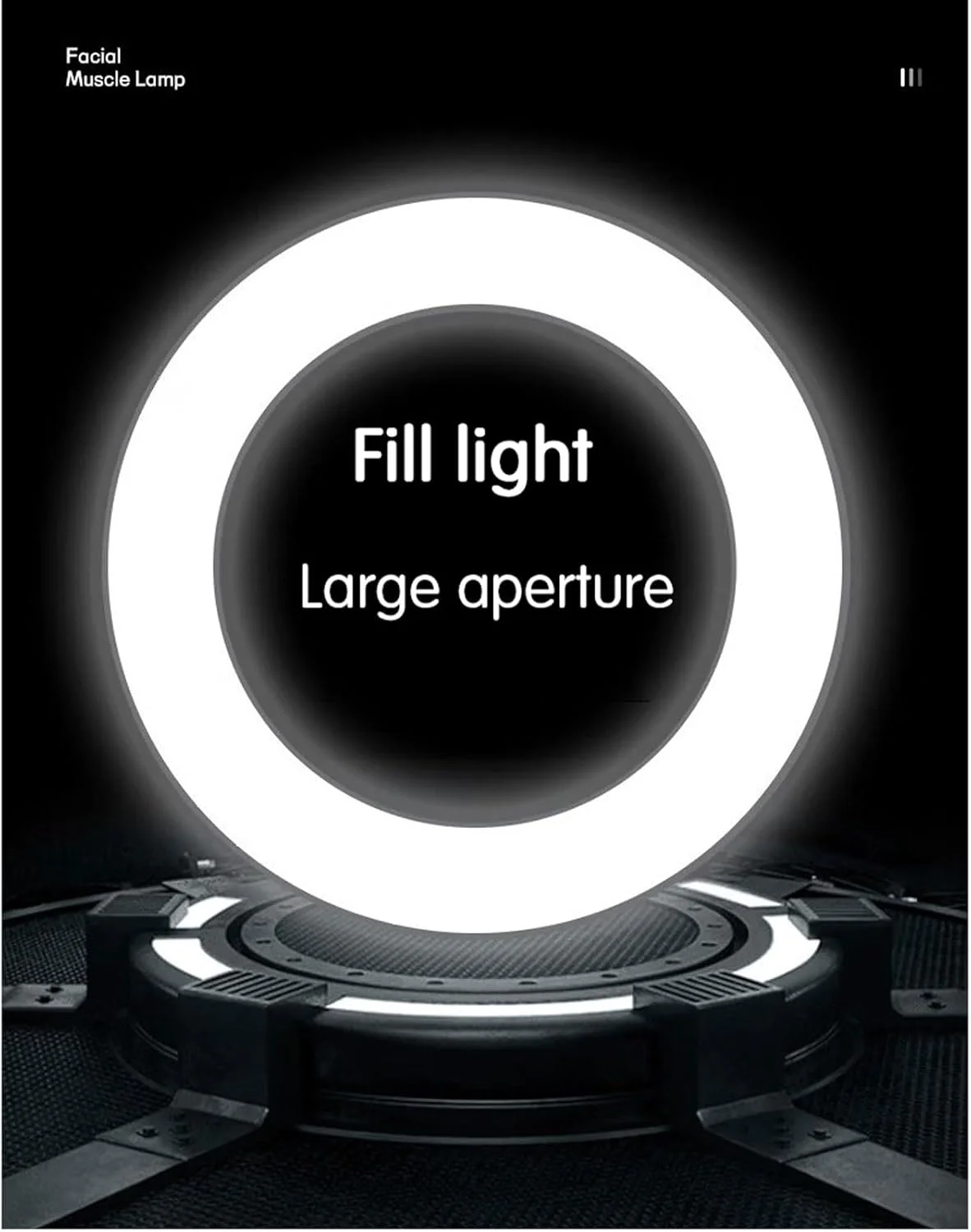 نور حلقه ای برای ویدیو، نور قابل تنظیم، دکمه تنظیم چند منظوره، رابط منبع تغذیه USB، برای پخش زنده، فیلمبرداری، کنفرانس ویدیویی