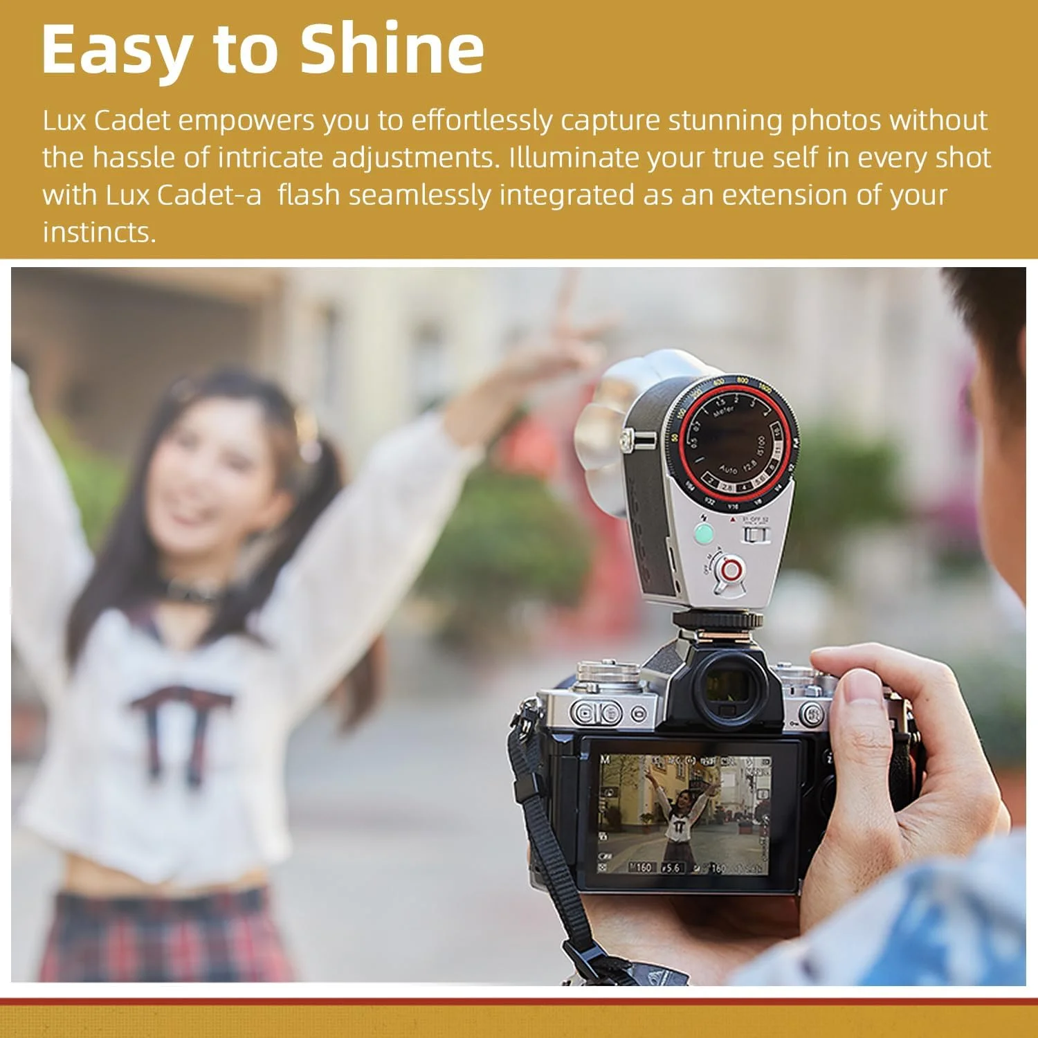 فلاش دوربین رترو گودوکس Lux Cadet