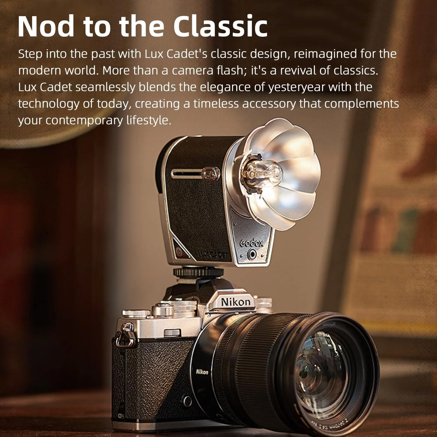 فلاش دوربین رترو گودوکس Lux Cadet