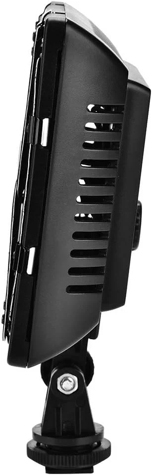 نور ویدئویی LED حرفه ای Haofy W160 دمای رنگ 6000K با تنظیمات روشنایی بالا و پشتیبانی از باتری سری NP-F برای دوربین DSLR و دوربین فیلمبرداری استودیویی