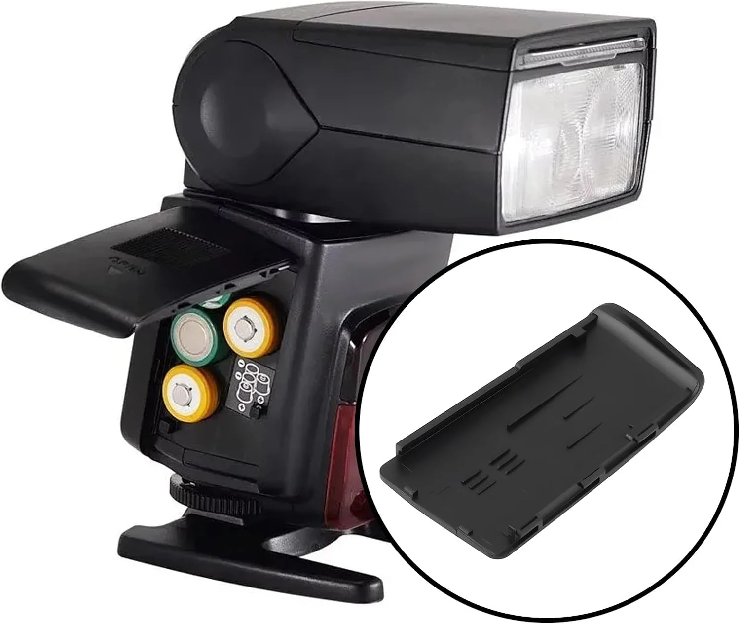 درب باتری فلاش EMSea سازگار با Yongnuo YN568EX YN568EXII YN560EX