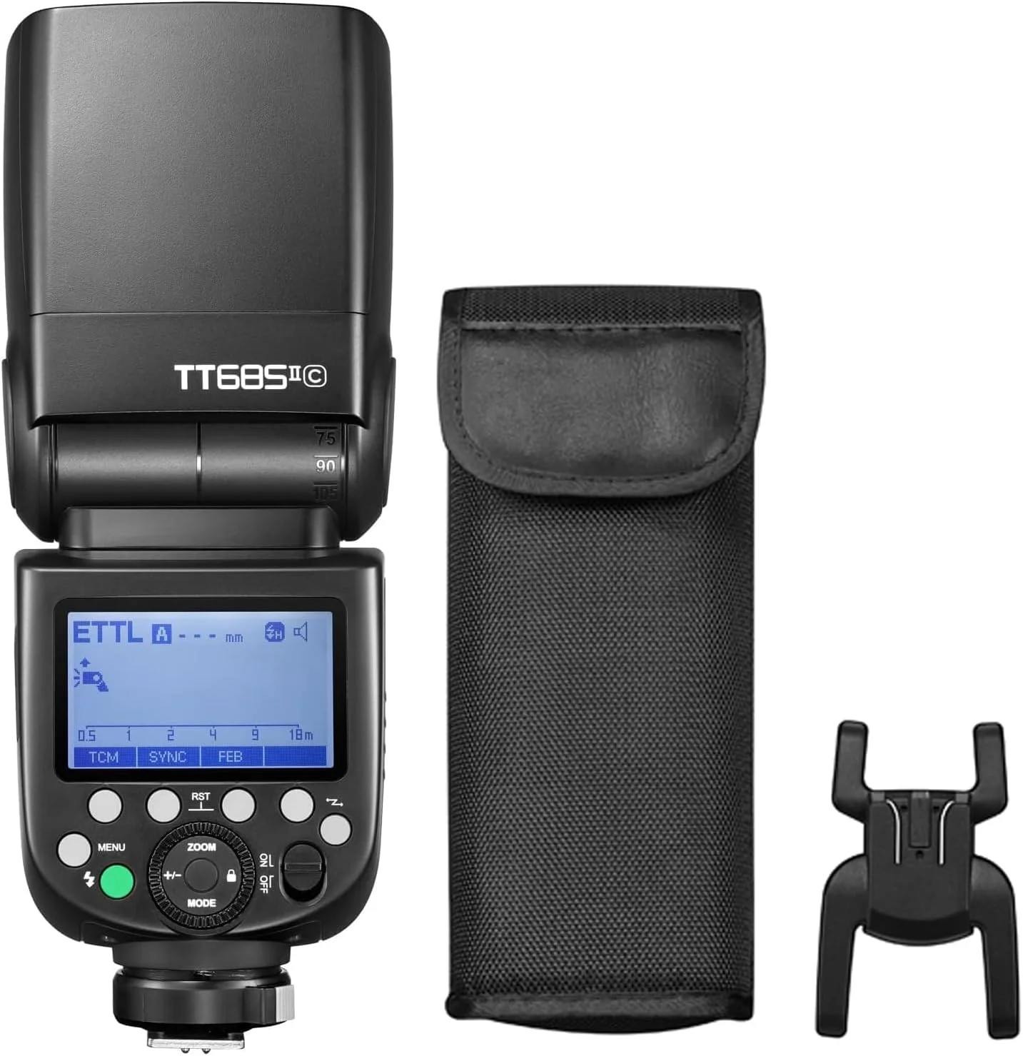 فلاش اسپیدلایت TT685II-C E-TTL با همگام‌سازی پرسرعت و سیستم بی‌سیم 2.4G X سازگار با فلاش‌های Canon 1100D 1000D 7D 6D 60D 50D 600D 500D