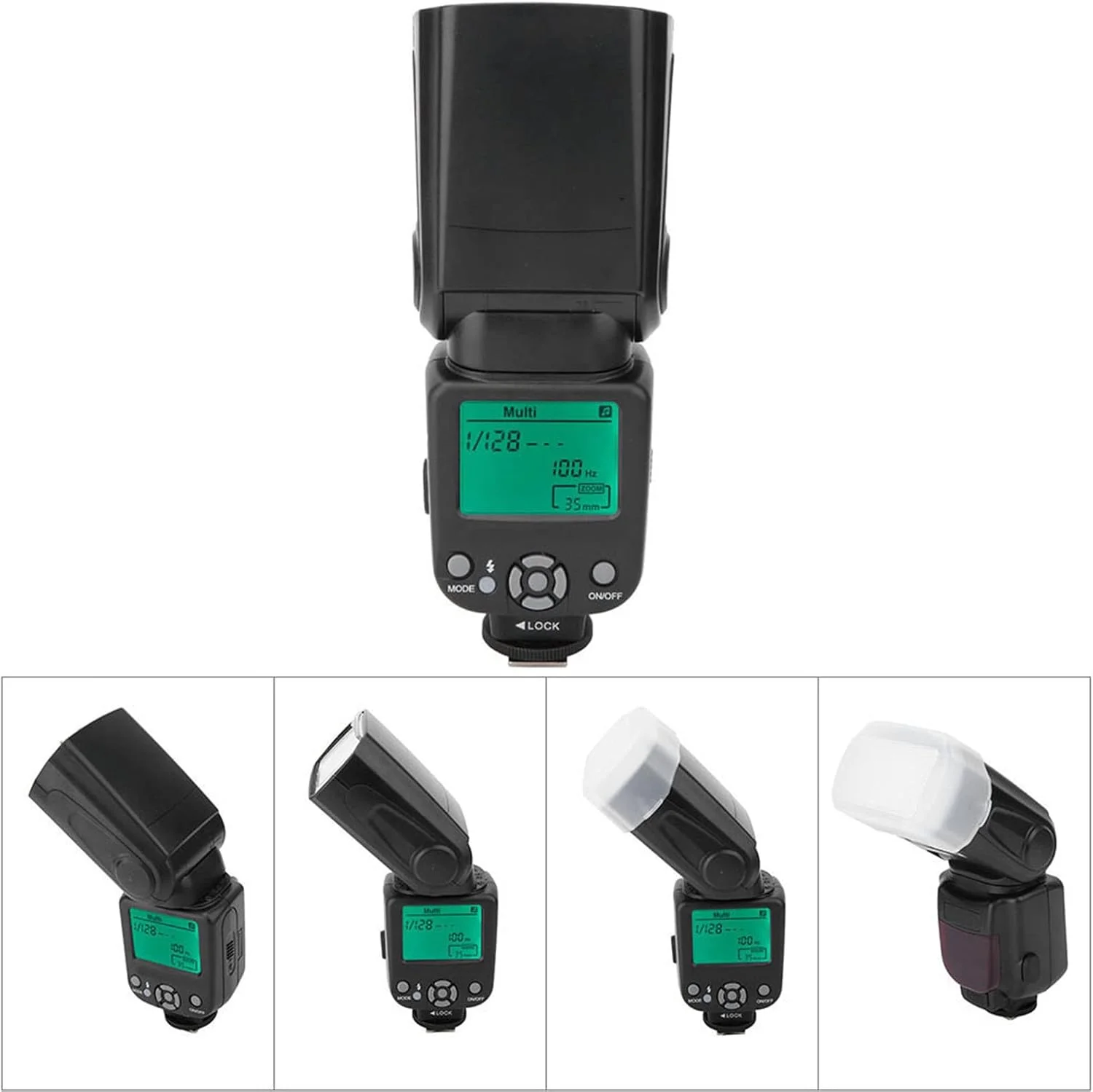 فلاش دوربین، فلاش جهانی با بازگشت سرعت بالا برای دوربین های دیجیتال فلاش دوربین، فلاش جهانی با بازگشت سرعت بالا برای دوربین های دیجیتال