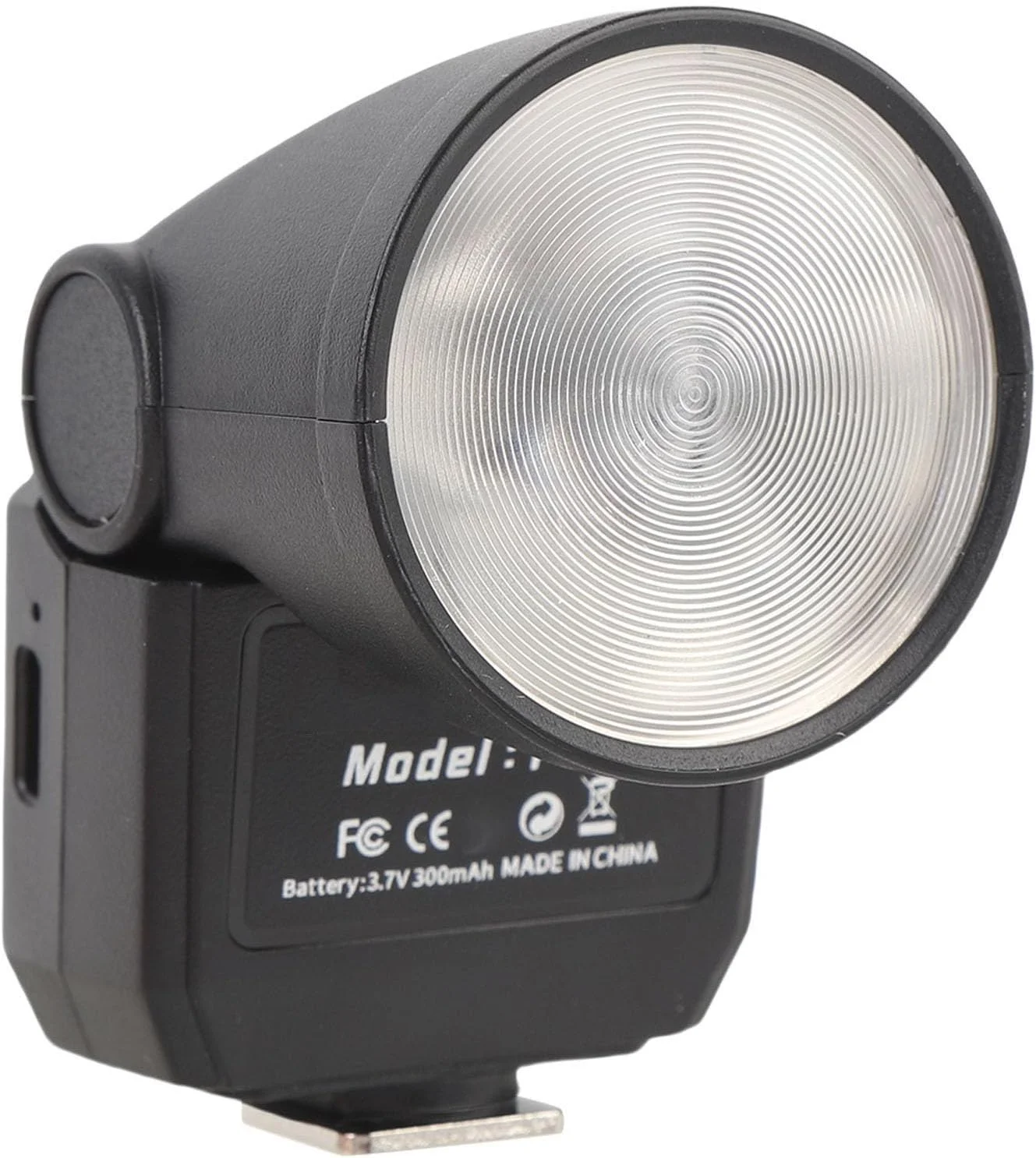 فلاش دوربین میکرو Nurnesy GN8-6500K CRI97 چراغ قوه خارجی DSLR با پایه هات شو - نور پرکننده جهانی قابل حمل برای عکاسی دیجیتال