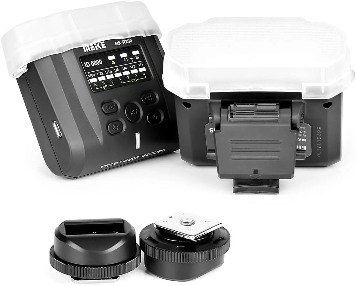 فلاش ماکرو دوقلو بی سیم MEKE MK-MT24 2.4G برای دوربین های SLR دیجیتال نیکون فلاش ماکرو دوقلو بی سیم MEKE MK-MT24 2.4G برای دوربین های SLR دیجیتال نیکون