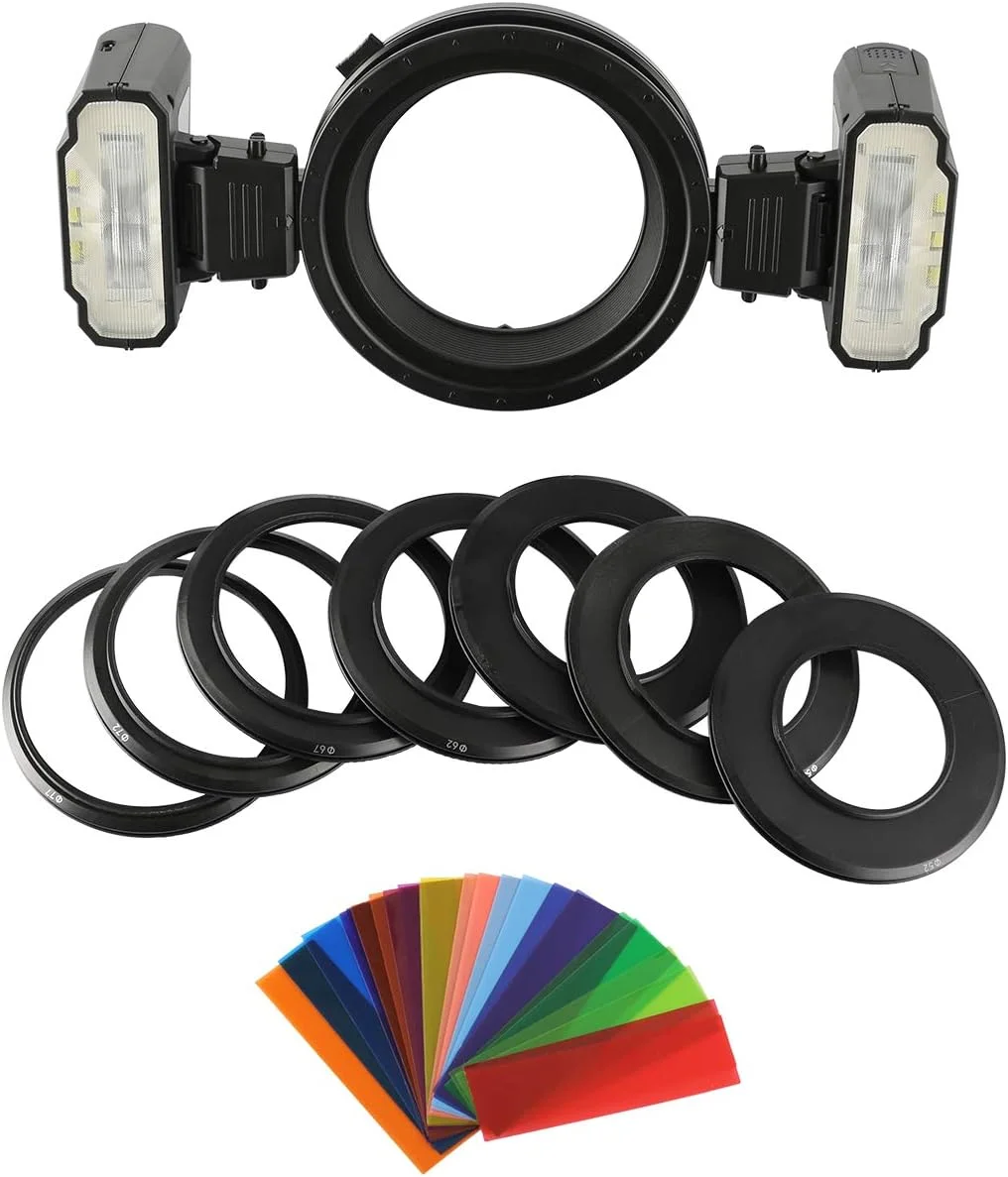 فلاش ماکرو دوقلو بی سیم MEKE MK-MT24 2.4G برای دوربین های SLR دیجیتال نیکون فلاش ماکرو دوقلو بی سیم MEKE MK-MT24 2.4G برای دوربین های SLR دیجیتال نیکون