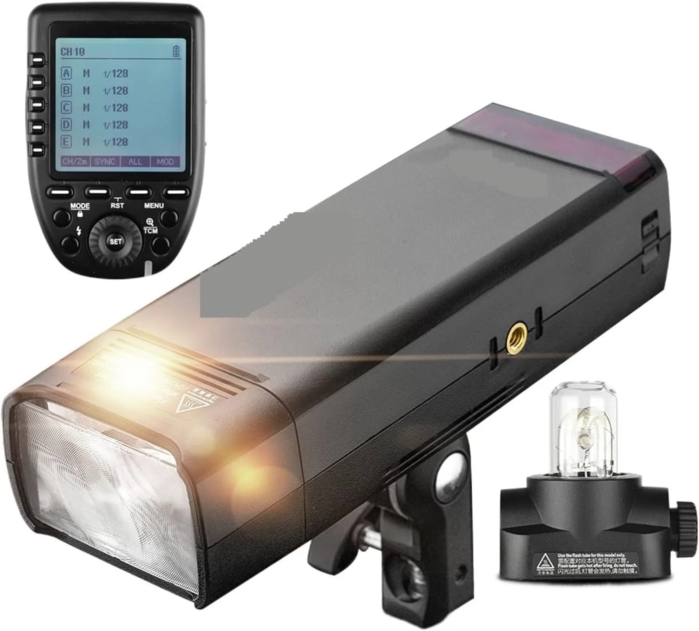 فلاش نورپردازی قابل حمل برای عکاسی در فضای باز 200Ws TTL 2.4 g 1/8000 با قابلیت بازیافت 0.01-1.8 ثانیه به همراه تریگر (AD200PRO) فلاش نورپردازی قابل حمل برای عکاسی در فضای باز 200Ws TTL 2.4 g 1/8000 با قابلیت بازیافت 0.01-1.8 ثانیه به همراه تریگر (AD200PRO)