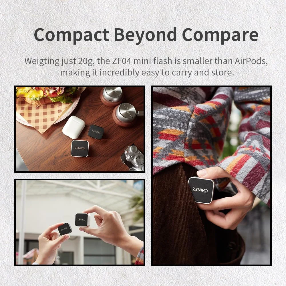 فلاش کوچک دوربین ZF08 مدل ZF08 (مشکی) فلاش کوچک دوربین ZF08 مدل ZF08 (مشکی)