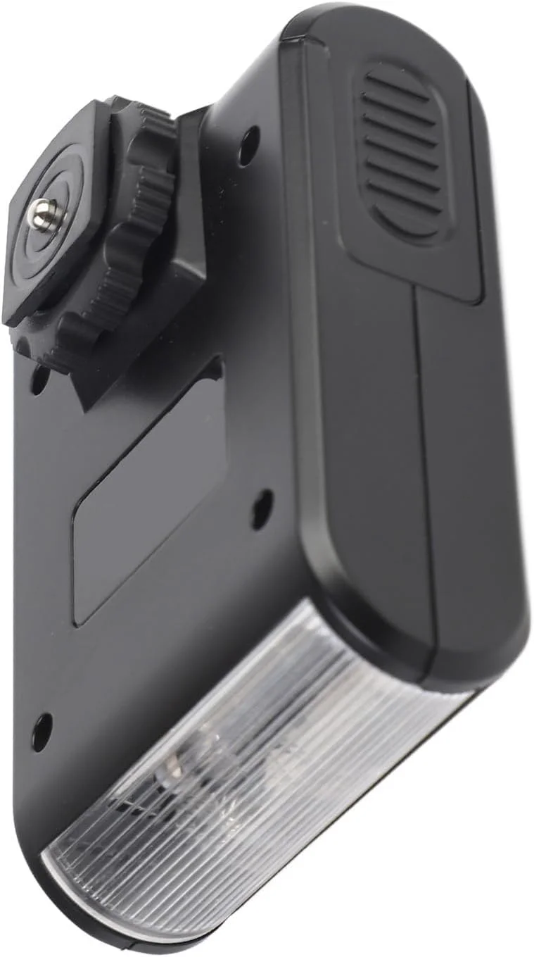 فلاش اکسترنال کوچک و قابل حمل با پایه اتصال هات شو برای علاقه مندان به عکاسی - مشکی - تک عددی