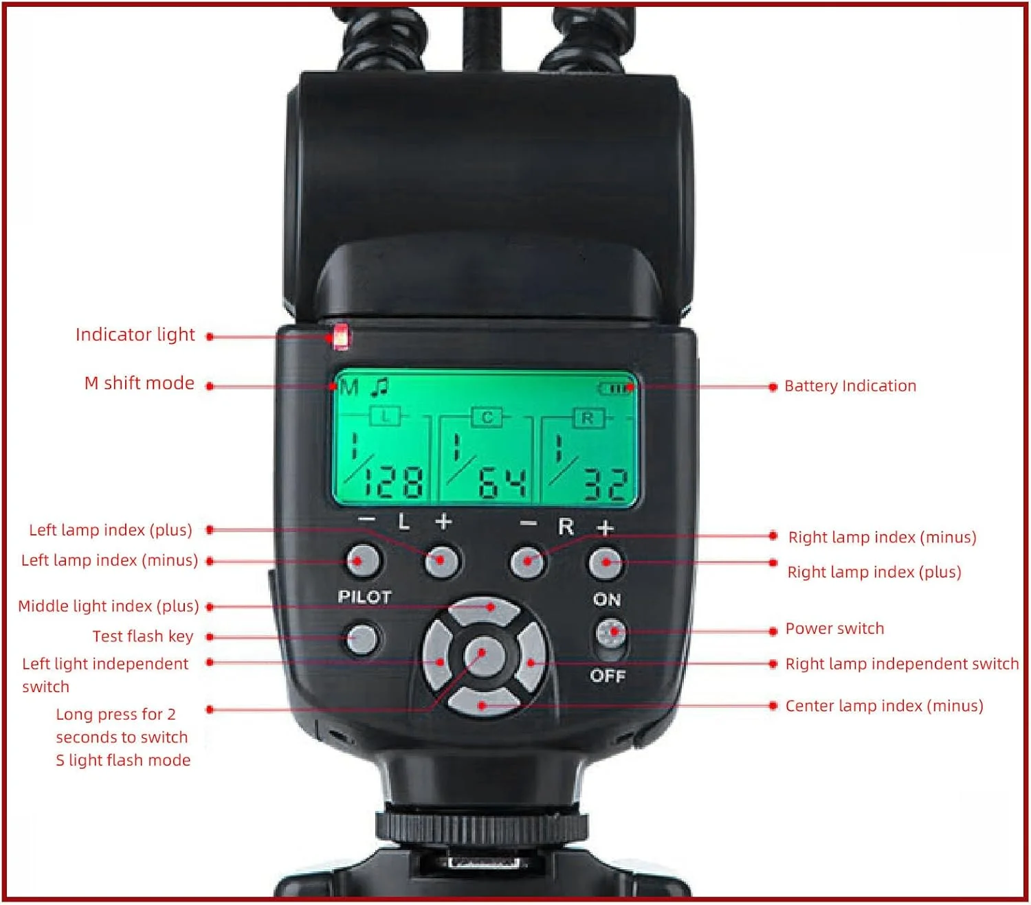 فلاش ماکرو Jiawu K-888، فلاش ماکرو حرفه ای 3 هد با دمای رنگ 5600K و 8 سطح روشنایی، نور بازوی ماکرو دوربین قابل حمل برای گیاهان، جواهرات و عکاسی از نمای نزدیک غذا فلاش ماکرو Jiawu K-888، فلاش ماکرو حرفه ای 3 هد با دمای رنگ 5600K و 8 سطح روشنایی، نور بازوی ماکرو دوربین قابل حمل برای گیاهان، جواهرات و عکاسی از نمای نزدیک غذا