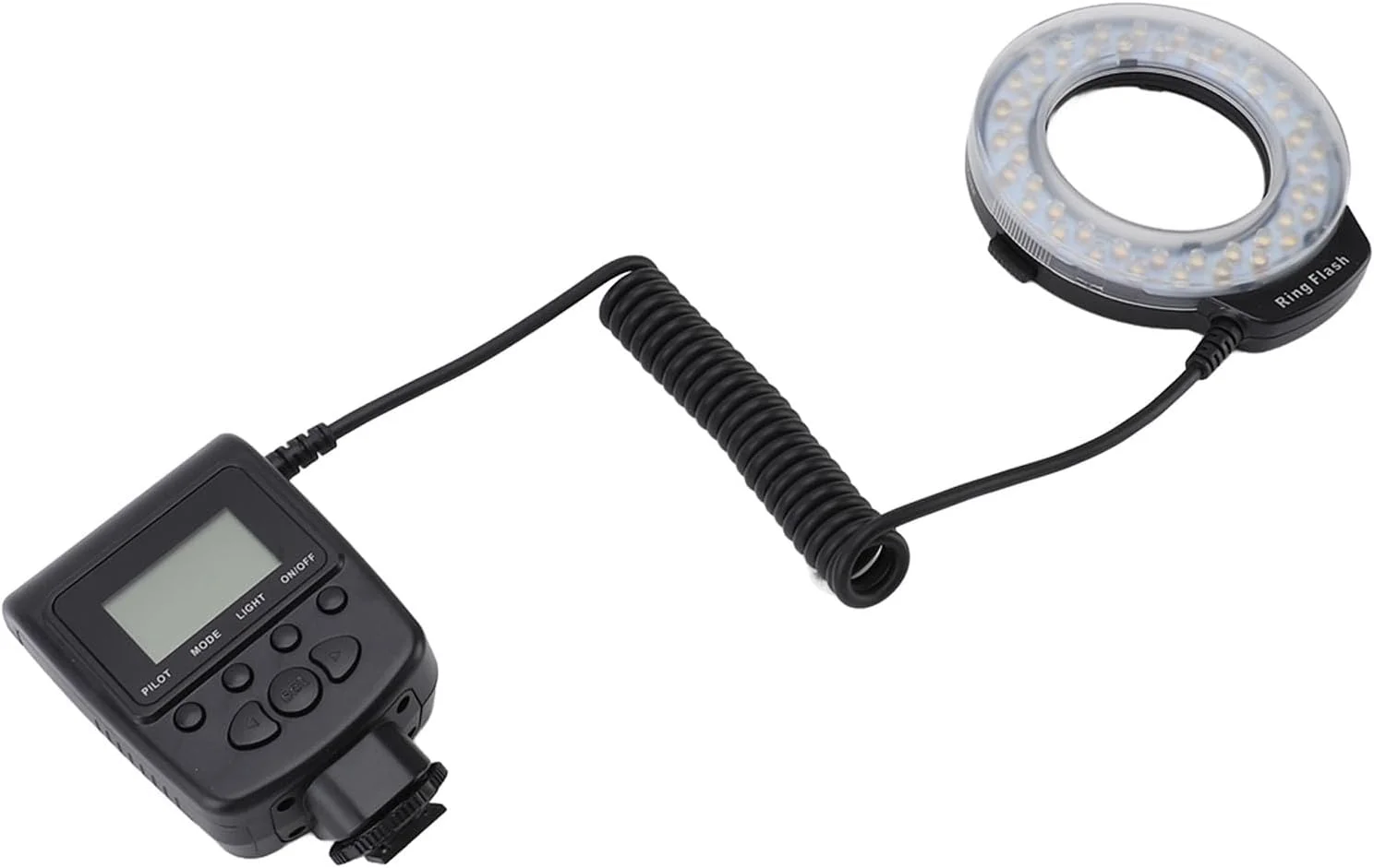 فلاش ماکرو LED مدل VELATEMOR، نمایشگر LCD، ۴۸ LED، ۷ حالت روشنایی، ۹ حلقه آداپتور، دیفیوزر فلاش آبی/نارنجی، برای دوربین های DSLR فلاش ماکرو LED مدل VELATEMOR، نمایشگر LCD، ۴۸ LED، ۷ حالت روشنایی، ۹ حلقه آداپتور، دیفیوزر فلاش آبی/نارنجی، برای دوربین های DSLR