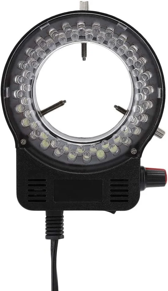 حلقه نور میکروسکوپ GZDtdsd، حلقه نور طبیعی و ملایم، صرفه جویی در انرژی برای مسافرت، ساخت ولاگ و تلفن های هوشمند