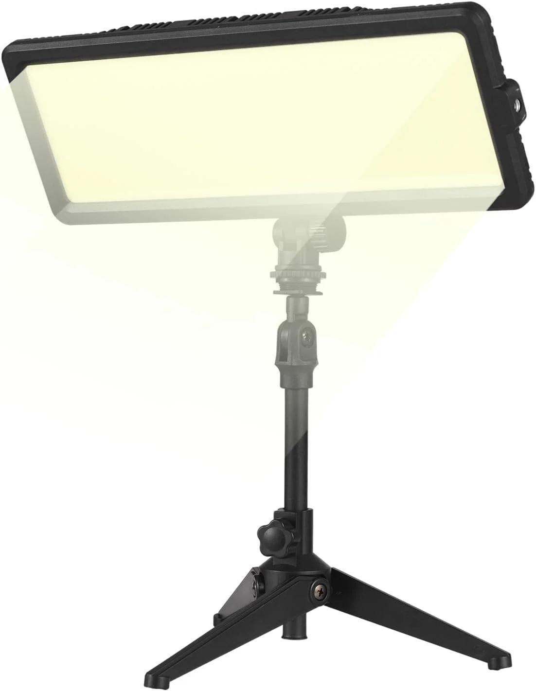 چراغ LED کوچک 16 واتی Pepisky با قابلیت تنظیم نور، مناسب عکاسی، نور قابل حمل برای ولاگ، 148 مهره LED، تغذیه با باتری سری NP-F، دمای رنگی 3200k-5600K با قابلیت تنظیم نور، دارای مانت کفشک سرد 1.4 اینچی و سوراخ رزوه ای 1.4 اینچی چراغ LED کوچک 16 واتی Pepisky با قابلیت تنظیم نور، مناسب عکاسی، نور قابل حمل برای ولاگ، 148 مهره LED، تغذیه با باتری سری NP-F، دمای رنگی 3200k-5600K با قابلیت تنظیم نور، دارای مانت کفشک سرد 1.4 اینچی و سوراخ رزوه ای 1.4 اینچی