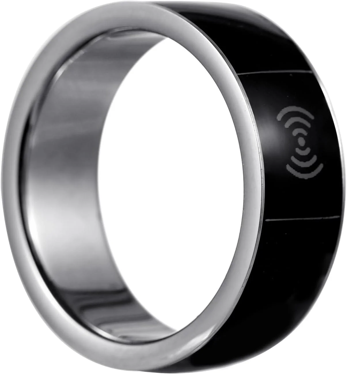 حلقه کنترل از راه دور Fawoonu برای ورق زدن صفحات برنامه Kindle، حلقه هوشمند BT برای ورق زدن صفحات کتاب الکترونیکی و رمان، حلقه پوشیدنی هوشمند صوتی، ریموت دوربین و ویدیو BT، حلقه اسکرولینگ پشتیبانی از iOS و اندروید - مشکی