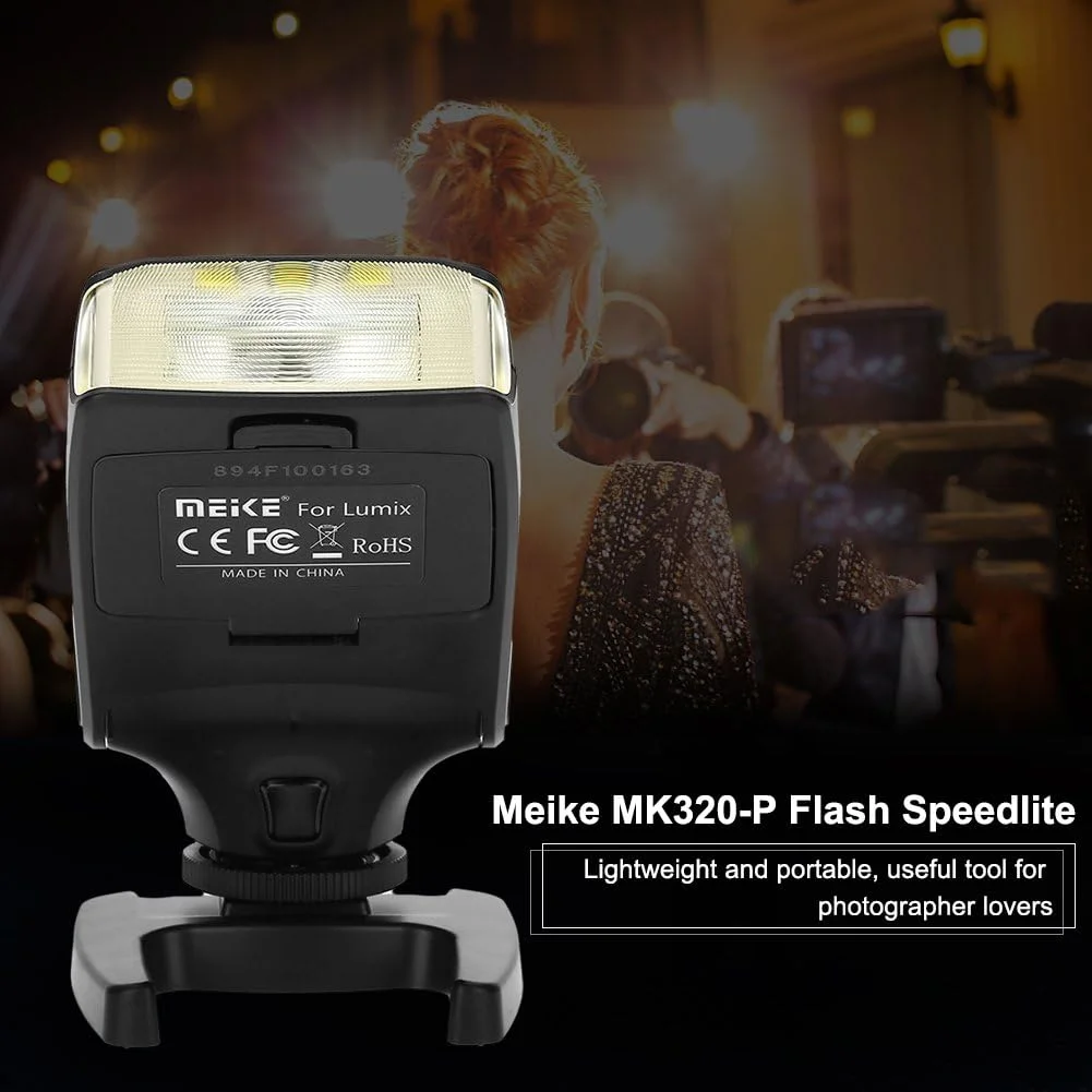فلاش اسپیدلایت Meike MK320-P LZFuiop، لوازم جانبی عکاسی دوربین های DSLR