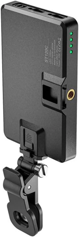 چراغ پُرکننده شارژی با گیره، مناسب برای آرایش، تلفن، پد، سلفی و ولاگ