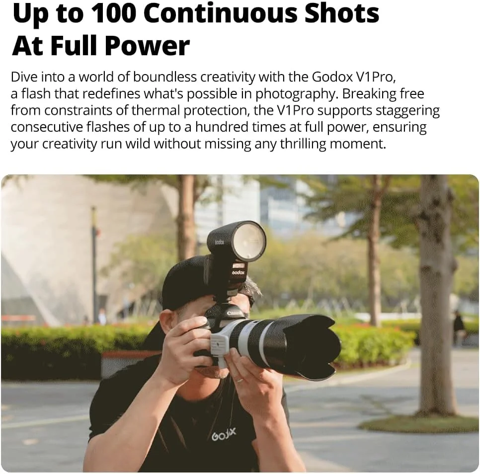 فلاش دوربین گرد Godox V1Pro C با هد گرد، 2.4G X Wireless HSS 76Ws E-TTL Li-ion به همراه فلاش اکسترنال SU-1 برای Canon فلاش دوربین گرد Godox V1Pro C با هد گرد، 2.4G X Wireless HSS 76Ws E-TTL Li-ion به همراه فلاش اکسترنال SU-1 برای Canon