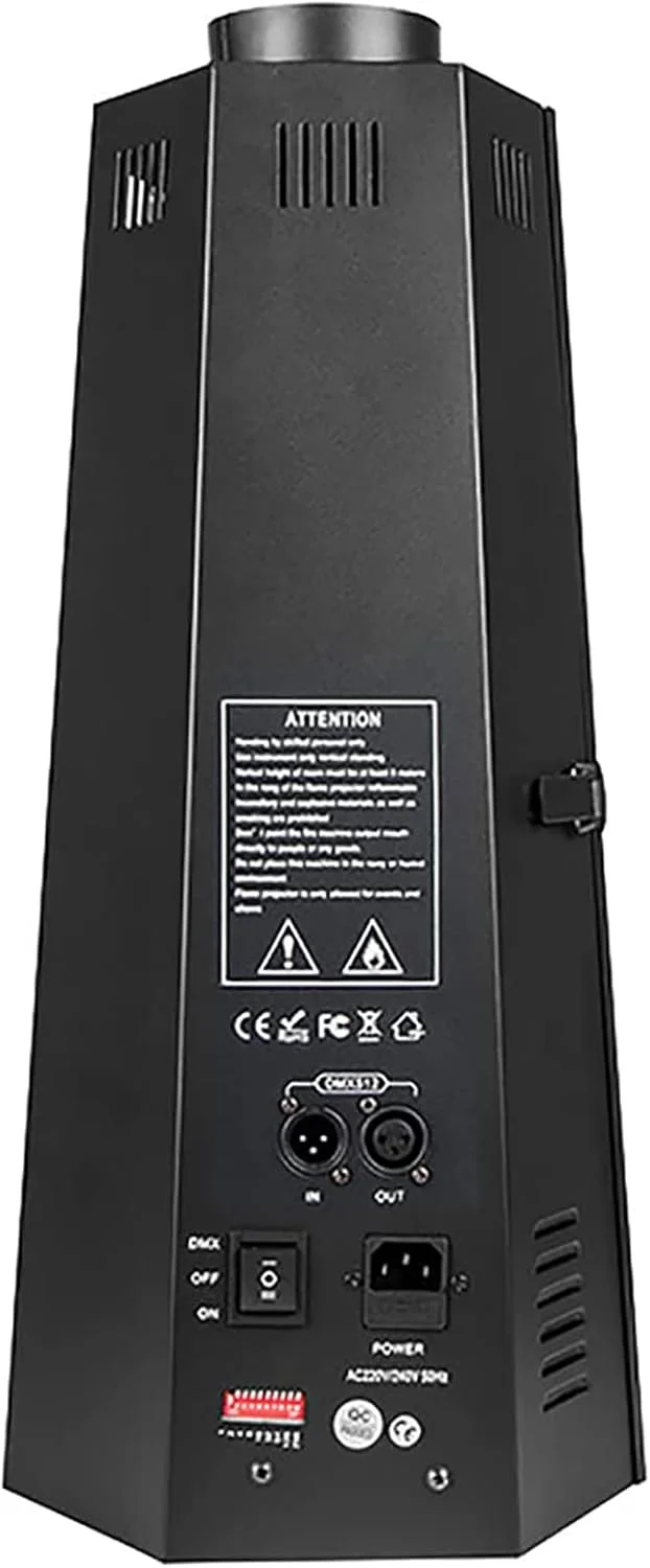 دستگاه جلوه های ویژه آتش TsoLay، دستگاه جت شعله دی جی، طراحی پایه شش ضلعی، دستگاه آتش رنگارنگ صحنه شش گوشه 200 وات، برای صحنه های داخلی و خارجی